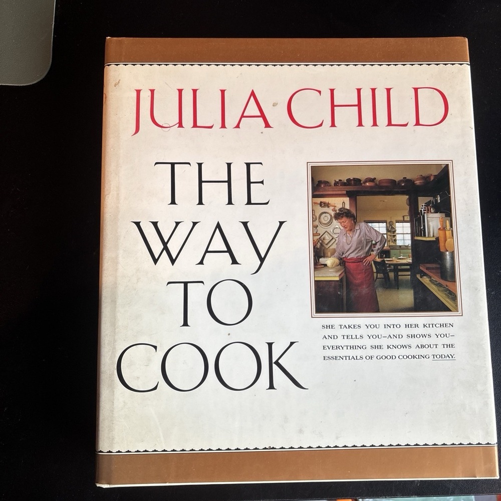 Julia Child The Way to Cook Cookbook Hardcover Knopf 1st Edition